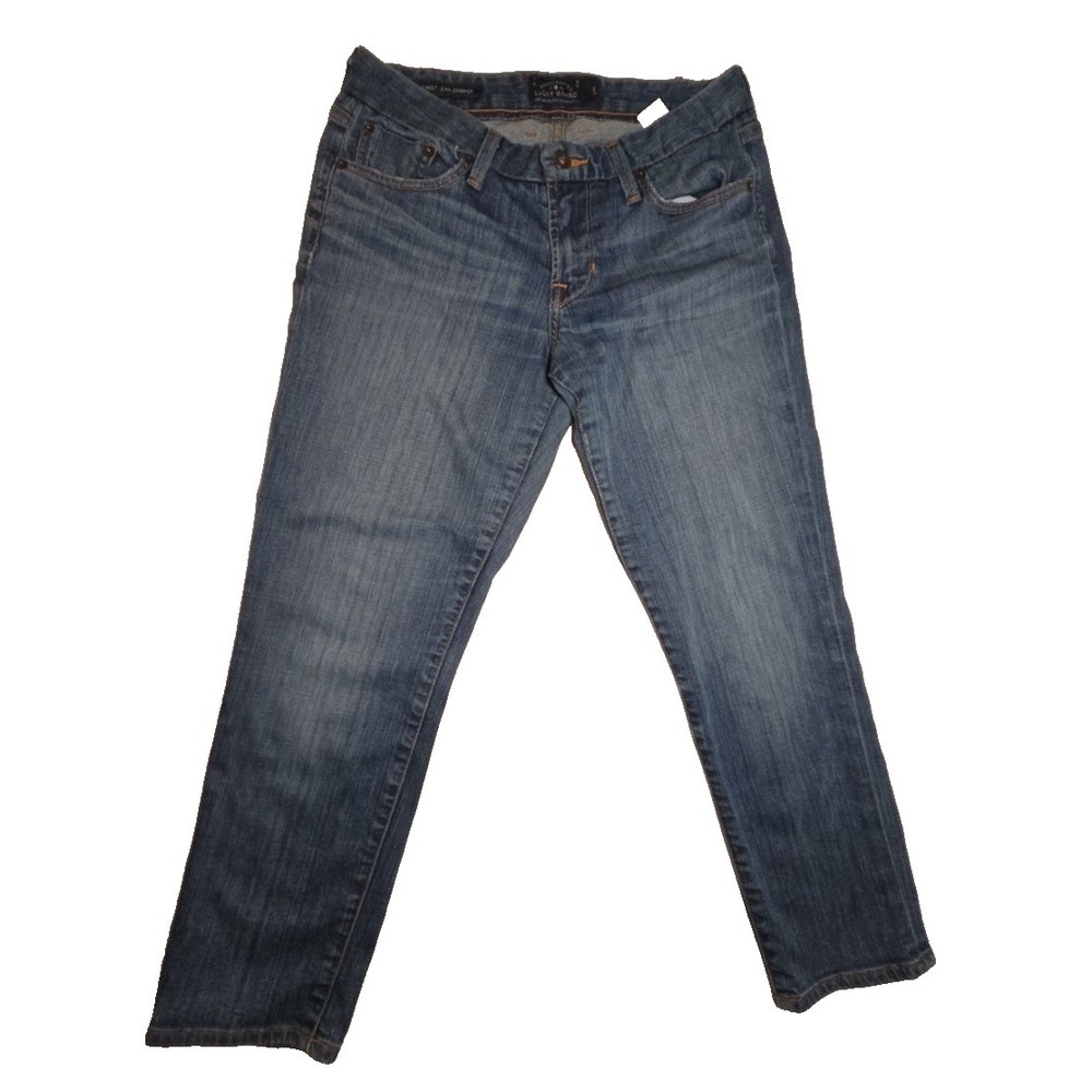 Lucky Brand Sofia Skimmer Jeans  Womens Size 4/27 Denim Blue‎  Stretch Ankle